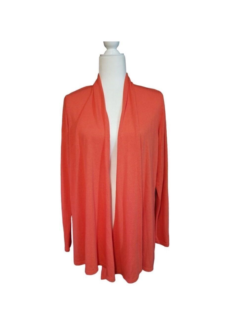 Market. & Spruce Adrianna Coral Lightweight Cardigan Size 1X